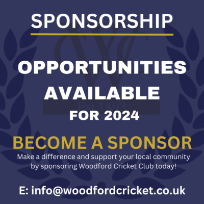 Woodford CC Sponsorship 23